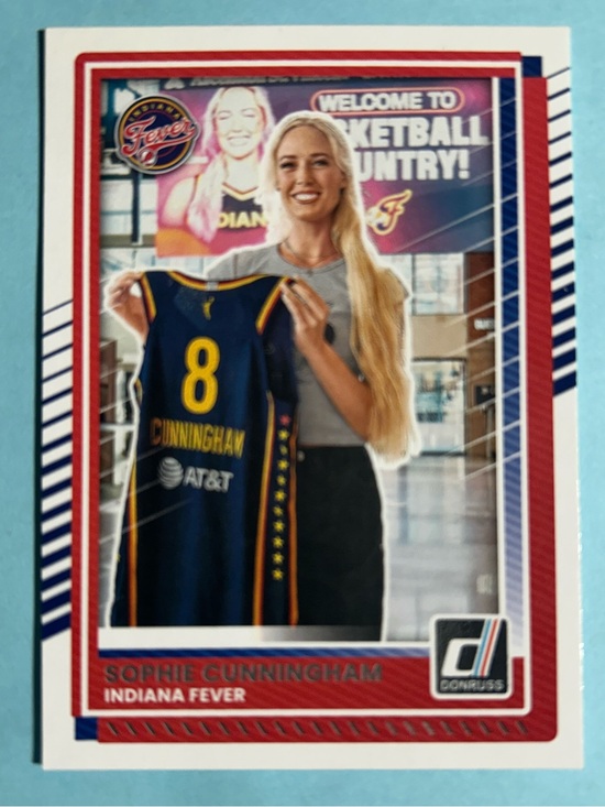 Panini Other - Sophie Cunningham Indiana Fever Donruss Basketball Card card #24
